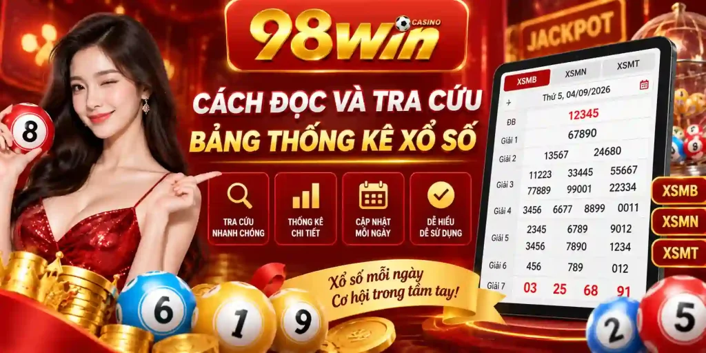 Cách đọc và tra cứu bảng thống kê xổ số