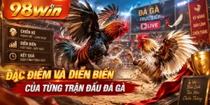 Đặc điểm và diễn biến của từng trận đấu đá gà.