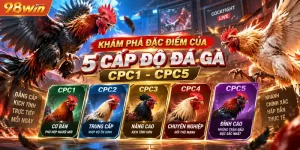 Khám phá đặc điểm của 5 cấp độ đá gà CPC1-CPC5
