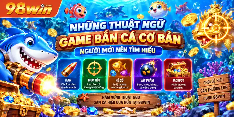 Những thuật ngữ game bắn cá cơ bản người mới nên tìm hiểu
