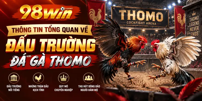 Thông tin tổng quan về đấu trường đá gà Thomo